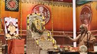 Shri Devi Pujana by HH Swamiji; Picture Courtesy Shri Jaikishan Kandlur