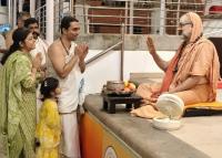 Shri Devi Pujana by HH Swamiji; Picture Courtesy Shri Jaikishan Kandlur