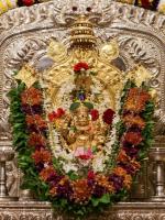 Shri Devi Pujana by HH Swamiji; Picture Courtesy Shri Abhishek Pai