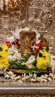 Shri Shiva Pujana by HH Swamiji; Picture Courtesy Shri Jaikishan Kandlur