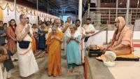 Teertha Vitarana; Picture Courtesy Shri Jaikishan Kandlur