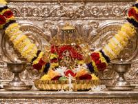 Shri Shiva Pujana by HH Swamiji; Picture Courtesy Shri Abhishak Pai