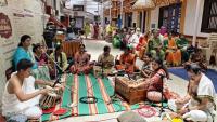 Bhajana Seva by Shri Hare Krishna Bhajana Mandali, Mangalore; Picture courtesy Shri Jaikishan Kandlur