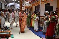 Aagaman of HH Swamiji and Deva Darshan; Picture courtesy Shri Sadashiv Bana