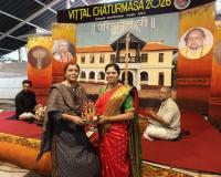 Bhajana Seva by Smt. Chaitra Pai Kamath; Picture courtesy Shri Jaikishan Kandlur