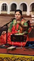 Bhajana Seva by Smt. Chaitra Pai Kamath; Picture courtesy Shri Jaikishan Kandlur
