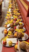 Shri Guru Paduka Pujana; Picture Courtesy Shri Jaikishan Kandlur