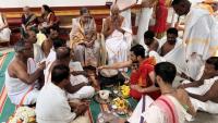 Teertha Vitarana; Picture Courtesy Shri Jaikishan Kandlur