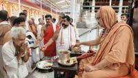 Teertha Vitarana; Picture Courtesy Shri Jaikishan Kandlur
