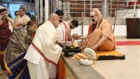 Teertha Vitarana; Picture Courtesy Shri Jaikishan Kandlur