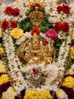Shri Shiva Pujana by HH Swamiji; Picture Courtesy Shri Abhishek Pai