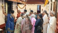 Maharudra Homa conclusion; Picture Courtesy Shri Jaikishan Kandlur