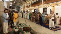 Shri Devi Pujana by HH Swamiji; Picture Courtesy Shri Jaikishan Kandlur