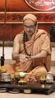 Shri Devi Pujana by HH Swamiji; Picture Courtesy Shri Jaikishan Kandlur