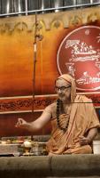 Shri Devi Pujana by HH Swamiji; Picture Courtesy Shri Jaikishan Kandlur