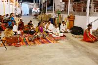 Shri Devi Pujana by HH Swamiji; Picture Courtesy Shri Sadashiv Bana