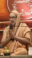 Shri Devi Pujana by HH Swamiji; Picture Courtesy Shri Jaikishan Kandlur