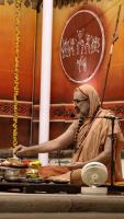 Shri Shiva Pujana by HH Swamiji; Picture Courtesy Shri Jaikishan Kandlur