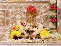 Shri Shiva Pujana by HH Swamiji; Picture Courtesy Shri Abhishek Pai