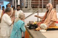 Teertha Vitarana; Picture Courtesy Shri Abhishek Pai