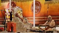 Shri Shiva Pujana by HH Swamiji; Picture Courtesy Shri Jaikishan Kandlur