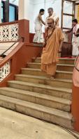 Shri Devi Pujana by HH Swamiji; Picture Courtesy Shri Jaikishan Kandlur