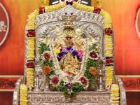 Shri Devi Pujana by HH Swamiji; Picture Courtesy Shri Abhishek Pai