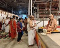 Teertha Vitarana; Picture Courtesy Shri Jaikishan Kandlur