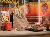 Shri Shiva Pujana by HH Swamiji; Picture courtesy Shri Abhishek Pai
