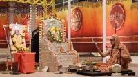 Shri Shiva Pujana by HH Swamiji; Picture courtesy Shri Abhishek Pai