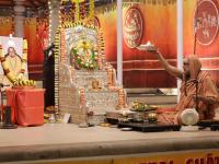Shri Shiva Pujana by HH Swamiji; Picture courtesy Shri Abhishek Pai