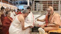 Teertha Vitarana; Picture Courtesy Shri Jaikishan Kandlur