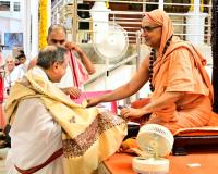 Felicitation of Chaturmasa 2026 Organising Committee members and others 