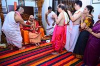 HH Swamiji visits Shri Bhavanishankar Kandlur's residence