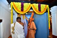 Inauguration of Locker room; Picture courtesy Shri Sadashiv Bana