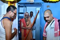 Inauguration of Locker room; Picture courtesy Shri Sadashiv Bana