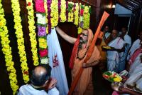Inauguration of Kutir; Picture courtesy Shri Sadashiv Bana