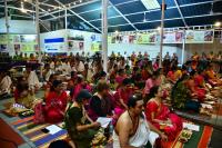 Parijnanalahari Mahotsava: Samuhika Shri Lalita Sahasranama Stotram Laksha-Kunkumarchana; Picture courtesy Shri Sadashiv Bana