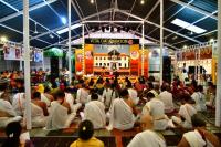 Parijnanalahari Mahotsava: Samuhika Shri Lalita Sahasranama Stotram Laksha-Kunkumarchana; Picture courtesy Shri Sadashiv Bana