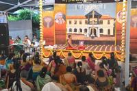 Parijnanalahari Mahotsava: Samuhika Shri Lalita Sahasranama Stotram Laksha-Kunkumarchana; Picture courtesy Smt. Sanjana Bantwal