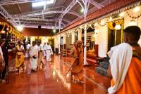 Mandala Puja & Shri Vedavyasa Puja by HH Swamiji; Picture courtesy Shri Sadashiv Bana