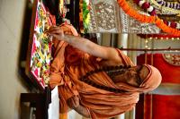 Mandala Puja & Shri Vedavyasa Puja by HH Swamiji; Picture courtesy Shri Sadashiv Bana