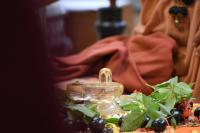 Mandala Puja & Shri Vedavyasa Puja by HH Swamiji; Picture courtesy Shri Abhinav Kalla
