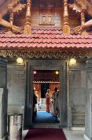 Deepa Prajwalana at Pratishtha, HH Shrimad Vamanashram Anushtana Sannidhi (16 Oct 2024)