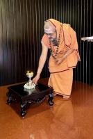 Deepa Prajwalana at Pratishtha, HH Shrimad Vamanashram Anushtana Sannidhi (16 Oct 2024)