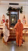 Deva Darshan and Jalabhisheka at Bhandikeri Math, Gokarn by HH Swamiji (30 Sep 2024)