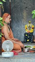 Deva Darshan and Jalabhisheka at Bhandikeri Math, Gokarn by HH Swamiji (30 Sep 2024)