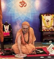 Deva Darshan and Jalabhisheka at Guru Math, Mallapur by HH Swamiji (30 Sep 2024)