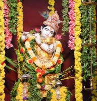 Jalabhisheka and Panchamritha Abhishek at  Shri Venugopal Sannidhi by HH Swamiji on Janmashtami (26 August 2024) (Pictures Courtesy of Shri Ganesh Rao)