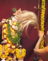 Jalabhisheka and Panchamritha Abhishek at  Shri Venugopal Sannidhi by HH Swamiji on Janmashtami (26 August 2024) (Pictures Courtesy of Shri Ganesh Rao)